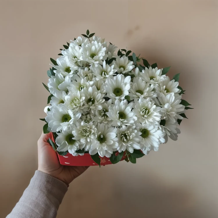 Композиция Пушистое сердце